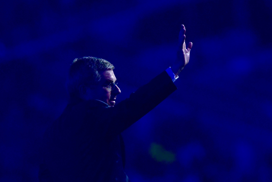 直擊里約奧運(yùn)閉幕式：再見，里約！你好，東京?。ńM圖）