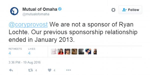 羅切特里約報(bào)假案 贊助商集體說(shuō)分手