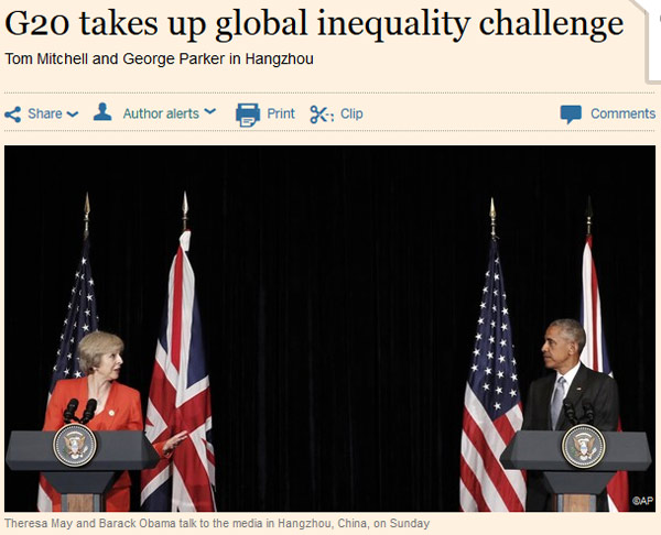 杭州G20，外媒關(guān)注啥？