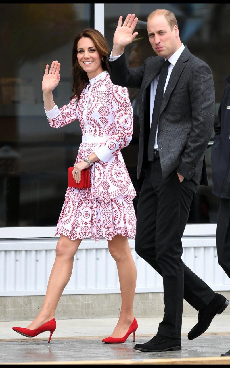 威廉凱特一家四口開啟加拿大之旅(組圖)