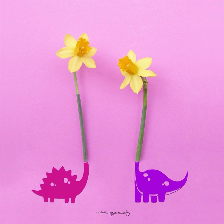 我用花瓣、果子、棉花糖變出了童話世界（組圖）