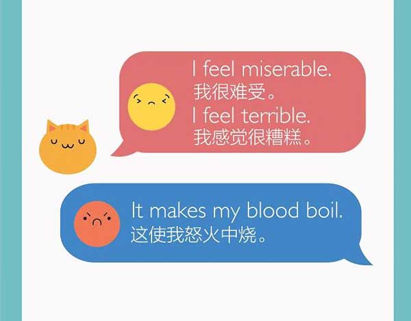 一圖知曉網(wǎng)絡(luò)上常見的表情符號(hào)用英語(yǔ)怎么說？