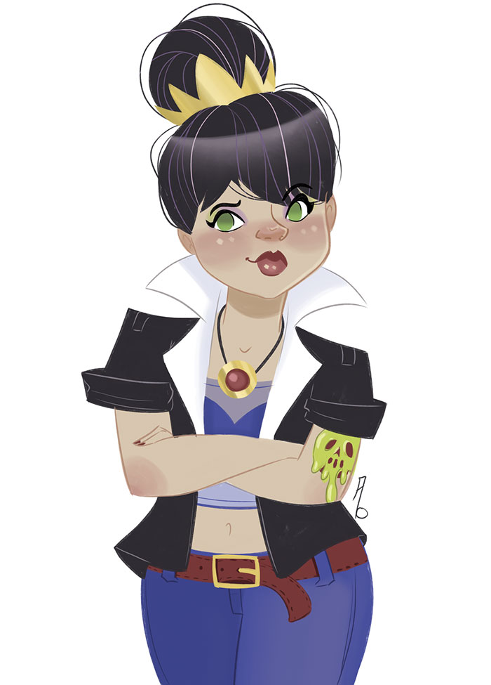 來看看“豐滿有曲線”的迪士尼公主長(zhǎng)啥樣（組圖）