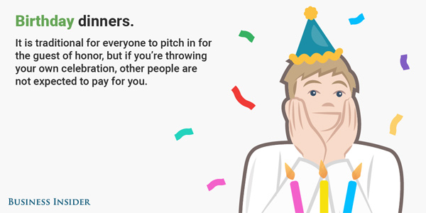 和各種人吃飯如何分?jǐn)傦堝X？（組圖）