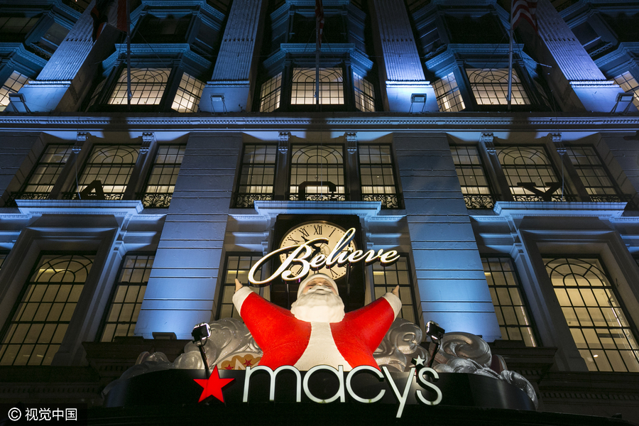 圣誕季從這里開始！最美圣誕節(jié)展示櫥窗欣賞（組圖）