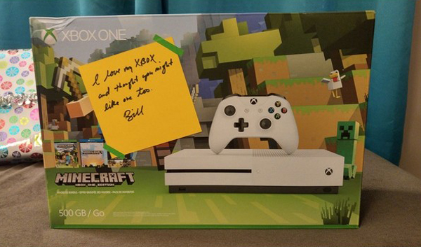 她的神秘圣誕老人居然是比爾•蓋茨！??！