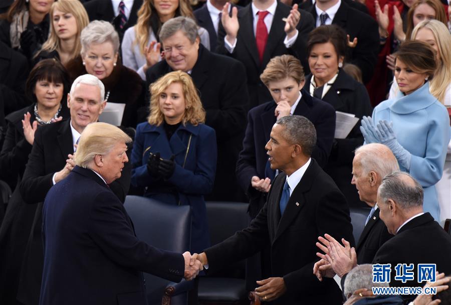 特朗普宣誓就任美國(guó)總統(tǒng)（組圖）