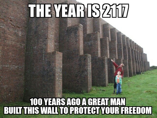 特朗普簽署行政令 美國(guó)版長(zhǎng)城計(jì)劃正式上線