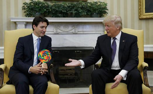 特朗普VS特魯多 美加首腦過招特朗普完敗 
