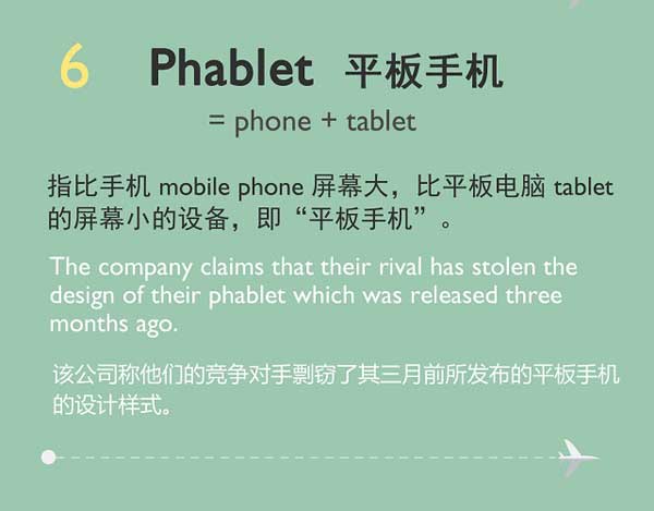 十個流行的混成詞