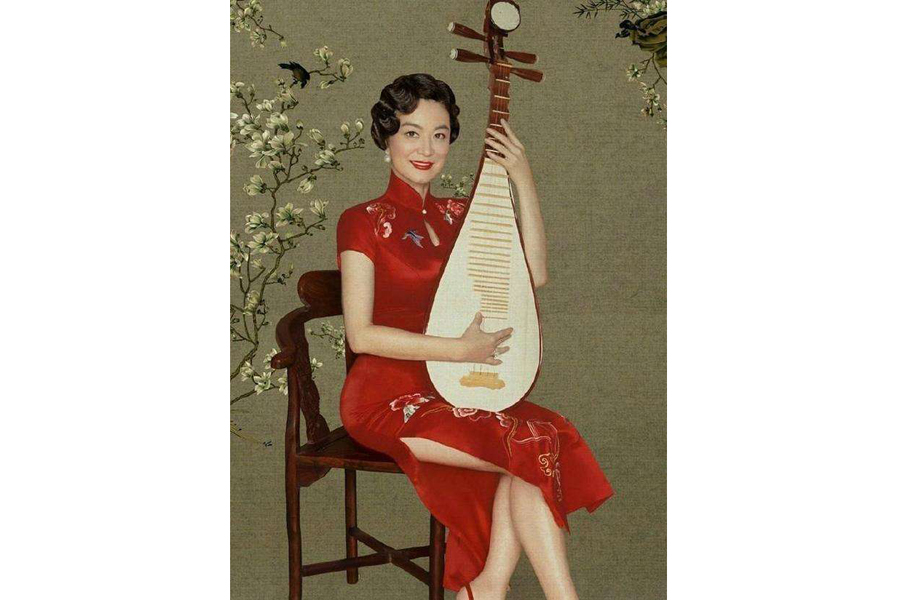 女星斗艷中國風(fēng)寫真 看看誰最美？（組圖）