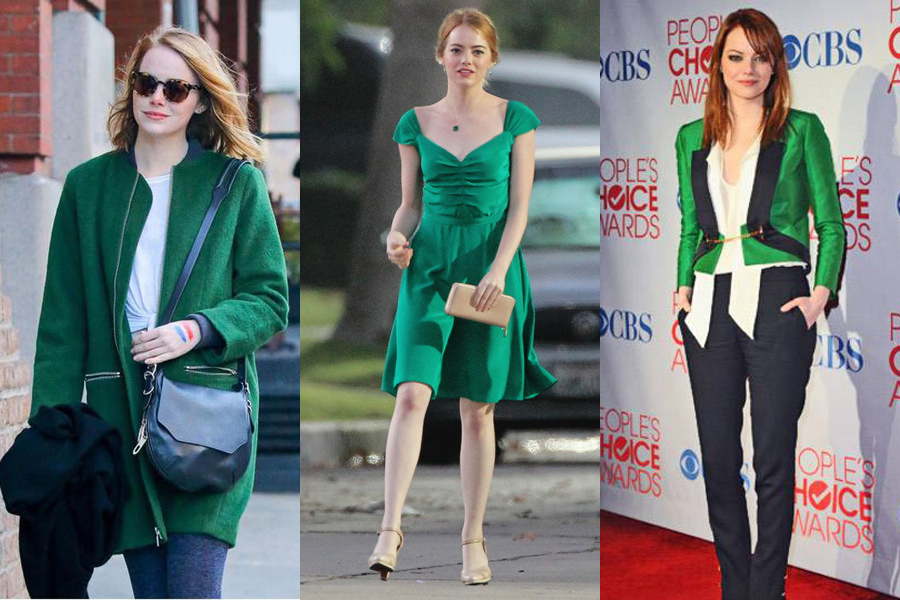 駕馭所有美好的顏色：這個(gè)春天 跟《愛樂之城》女主學(xué)穿衣（組圖）