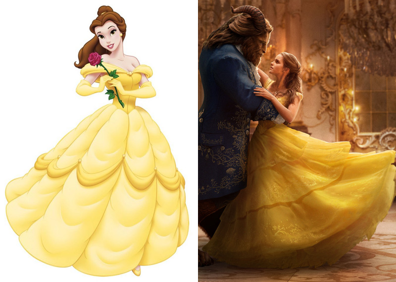 人人都愛(ài)貝兒公主的黃裙子(組圖)