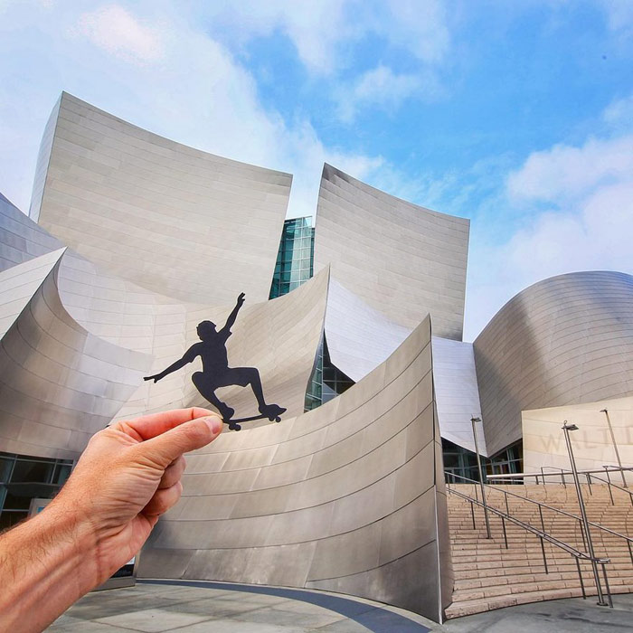 創(chuàng)意無(wú)處不在，這個(gè)小伙子用剪紙玩壞了全球的地標(biāo)（組圖）