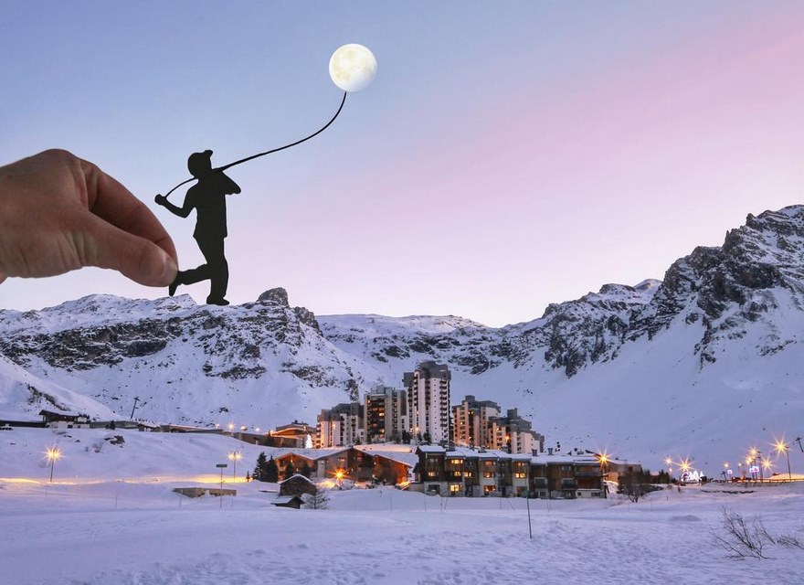 創(chuàng)意無處不在，這個小伙子用剪紙玩壞了全球的地標（組圖）