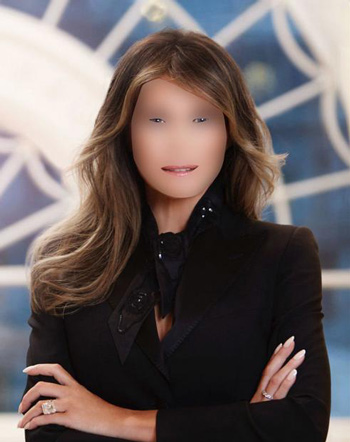 梅蘭妮·特朗普白宮肖像照惹爭(zhēng)議 誰(shuí)是最美美國(guó)第一夫人？