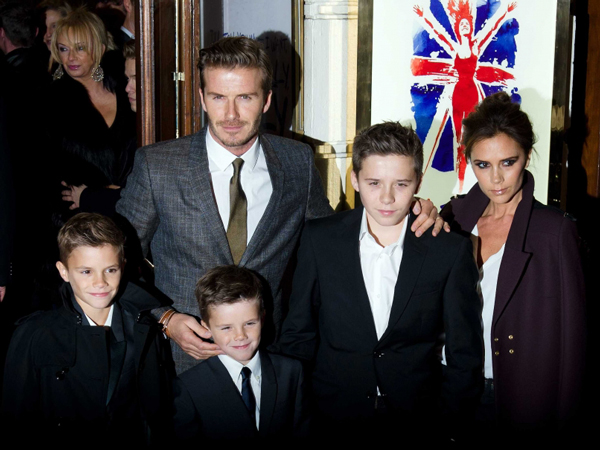 貝克漢姆一家都是寶 小七名字注冊(cè)為商標(biāo)