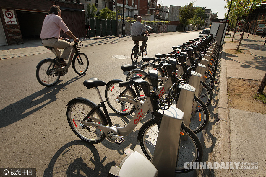 說走就走的“自駕游”！盤點(diǎn)各國五顏六色的共享單車（組圖）
