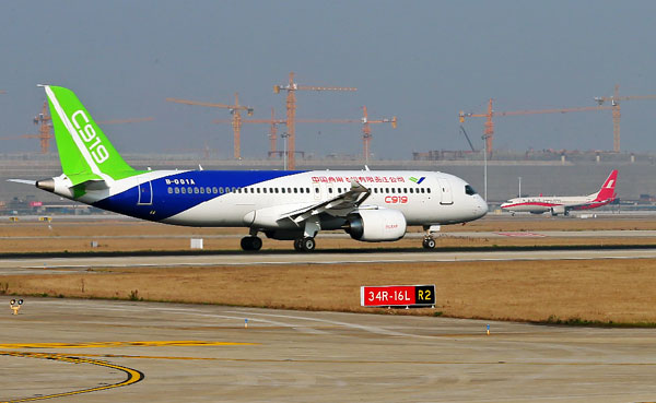 國(guó)產(chǎn)客機(jī)C919將迎首飛