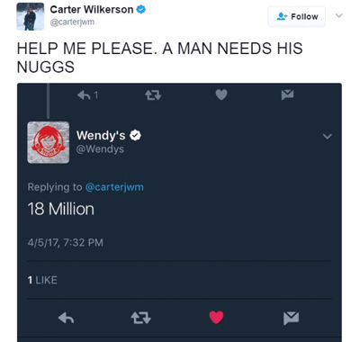 這條推文破了推特紀錄！好萊塢眾大牌不敵免費雞塊