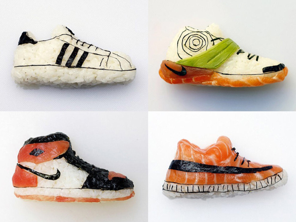 創(chuàng)意“壽司鞋” 壽司和潮牌鞋的完美結(jié)合(組圖)