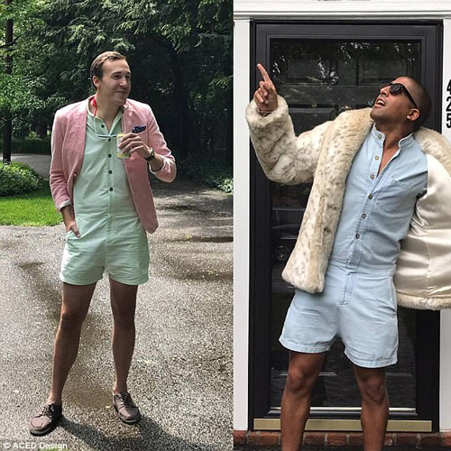 男士連體短褲裝，是時尚革命還是嘩眾取寵？