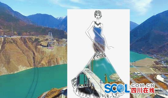 把高速公路做成衣服穿上身 美不美？（組圖）