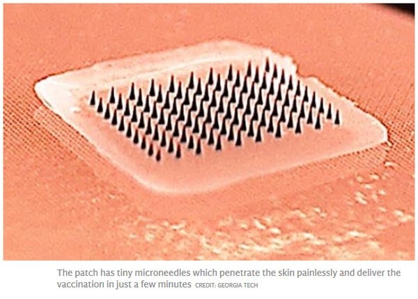 打疫苗怕疼？疫苗貼讓你輕松搞定