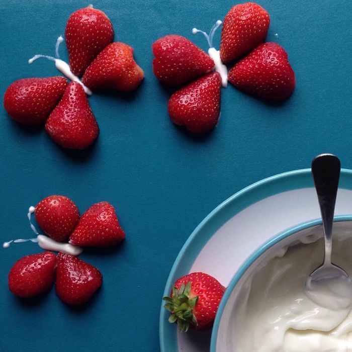 廚房里的“動(dòng)物園”：別出心裁的蔬果藝術(shù)品（組圖）