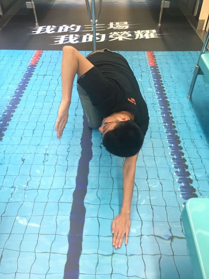 營造大運(yùn)會氣氛 臺北將地鐵變身為3D體育館（組圖）