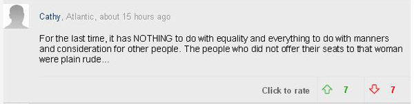 公交車上到底該不該讓座？英國(guó)人也在為此爭(zhēng)執(zhí)不休