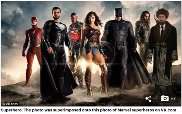 尼古拉斯•凱奇穿哈薩克服飾照片被玩壞(組圖)