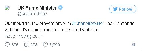 白人種族暴力撕裂美國！特朗普不當(dāng)表態(tài)遭各界質(zhì)疑