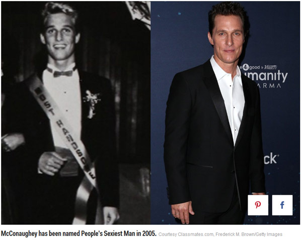 這些大明星中學(xué)時(shí)期原來是這個(gè)樣子的（組圖）