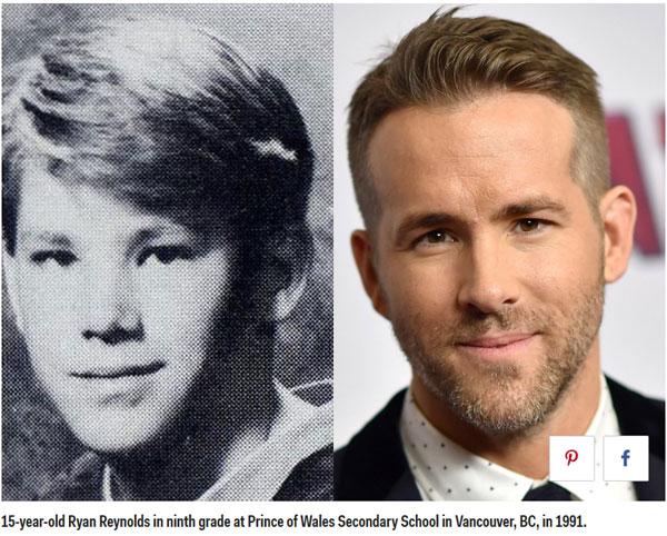 這些大明星中學(xué)時期原來是這個樣子的(組圖)