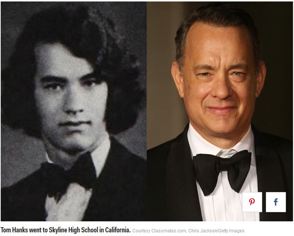 這些大明星中學(xué)時期原來是這個樣子的（組圖）