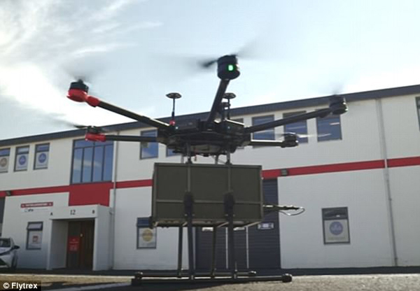 4分鐘送貨上門，無人機(jī)送外賣開始在冰島商用