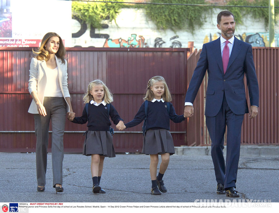 開學(xué)季準(zhǔn)備好了嗎？曬曬各國王室政要萌娃上學(xué)照（組圖）