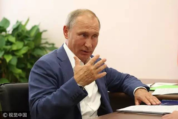 普京總統(tǒng)在中國(guó)日?qǐng)?bào)發(fā)表英文署名文章談金磚國(guó)家合作