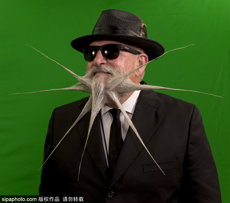 2017年世界留胡子錦標(biāo)賽：哪款Freestyle你最愛？（組圖）