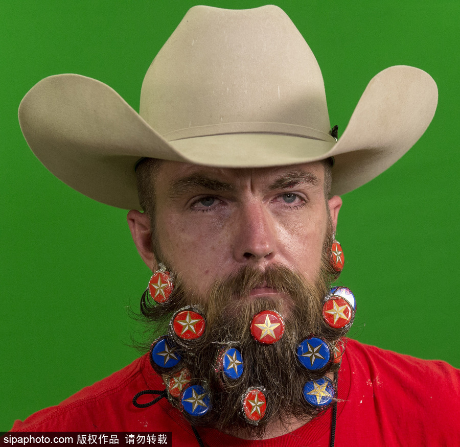 2017年世界留胡子錦標(biāo)賽：哪款Freestyle你最愛？（組圖）