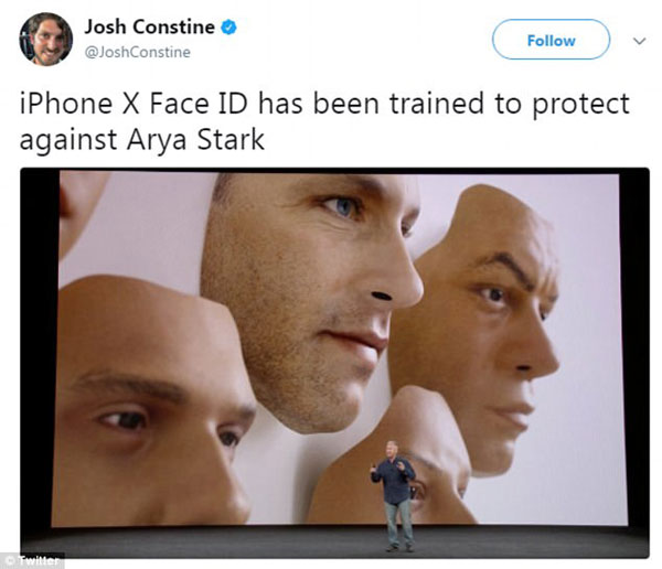 iPhone X面部識(shí)別遭惡搞 防伴侶偷窺面罩問世