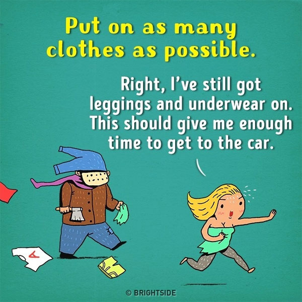 腦洞漫畫:如果你成了恐怖電影的主角