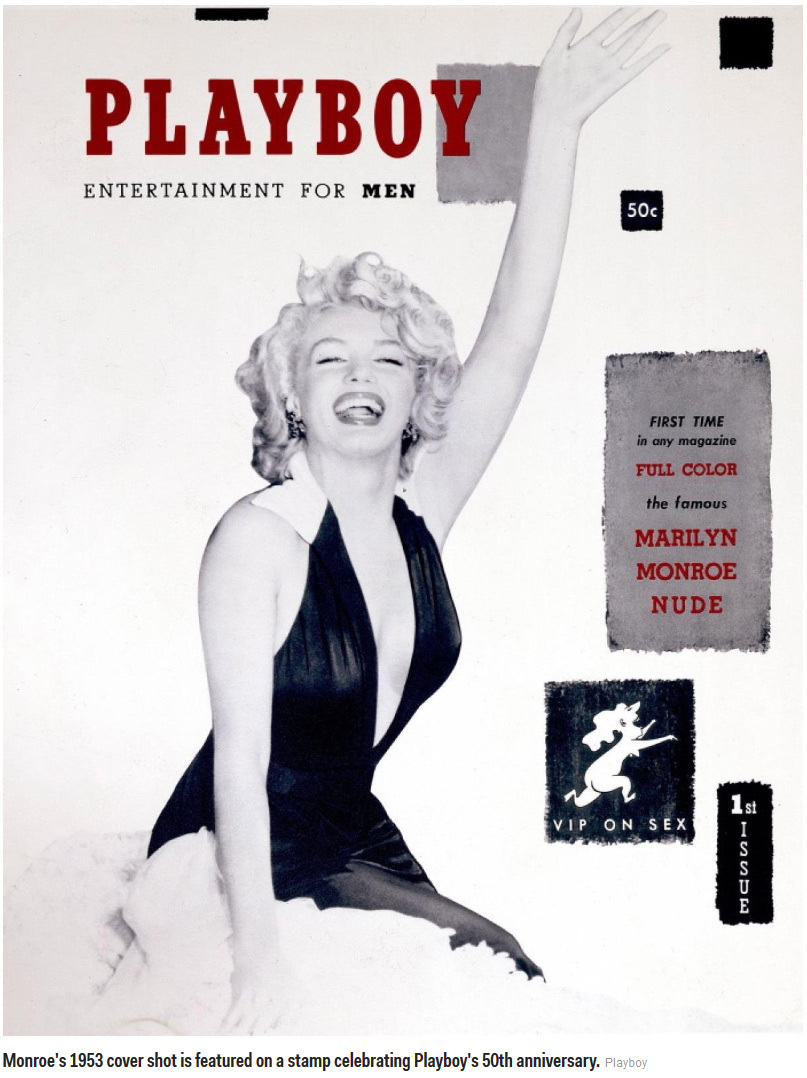 曾登上《花花公子》封面的20個(gè)著名女星(組圖)