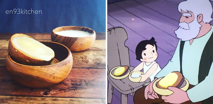 看著就好想吃的宮崎駿動畫美食的現(xiàn)實版在這里?。ńM圖）