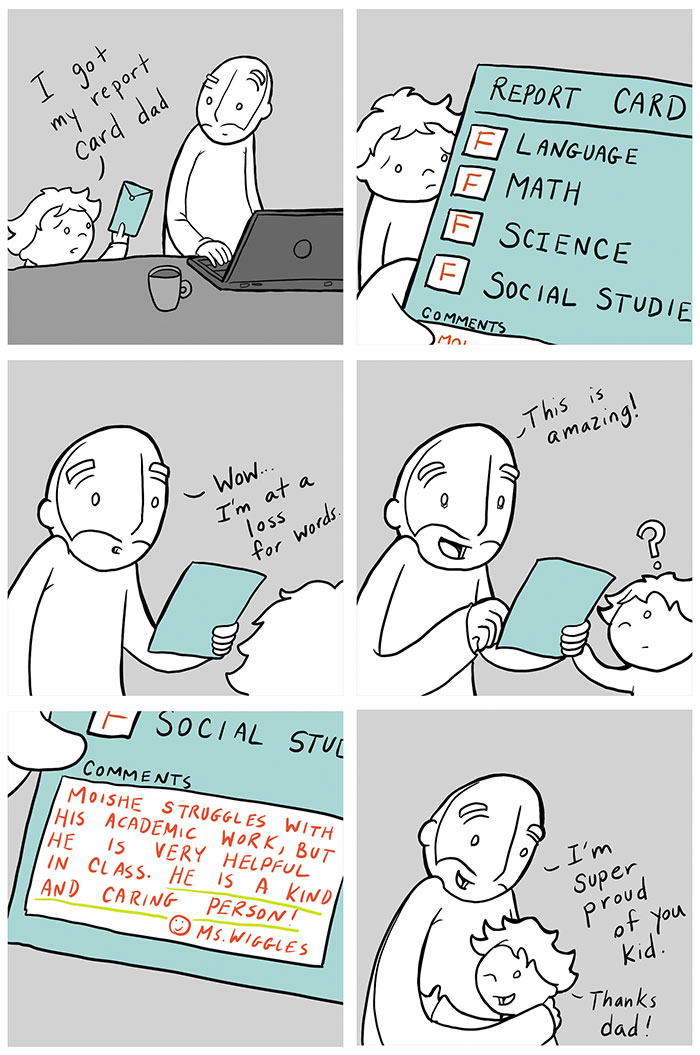 新時(shí)代的《父與子》漫畫(huà)（組圖）