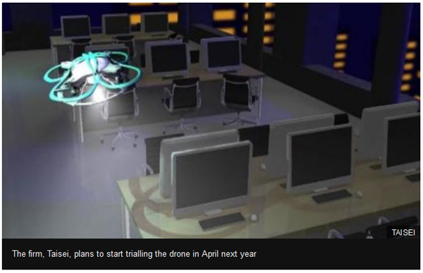 加班不肯走 日本公司用無人機(jī)趕員工回家