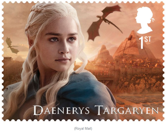 快來圍觀:英國皇家郵政發(fā)行的“權(quán)力的游戲”郵票(組圖)