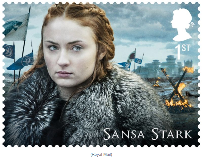 快來(lái)圍觀：英國(guó)皇家郵政發(fā)行的“權(quán)力的游戲”郵票（組圖）