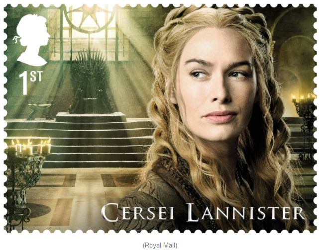 快來圍觀：英國皇家郵政發(fā)行的“權(quán)力的游戲”郵票（組圖）